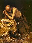 Teodor Axentowicz The Anchorite Spain oil painting artist